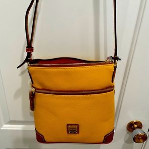 NWT Mustard Yellow Dooney & Bourke Purse.
